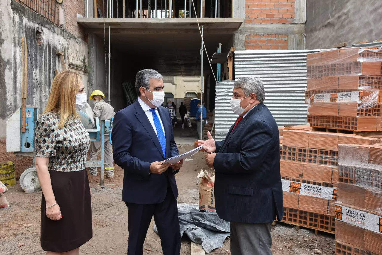 EN CONSTRUCCIÓN. El Centro de Monitoreo se edifica en 9 de Julio al 200.