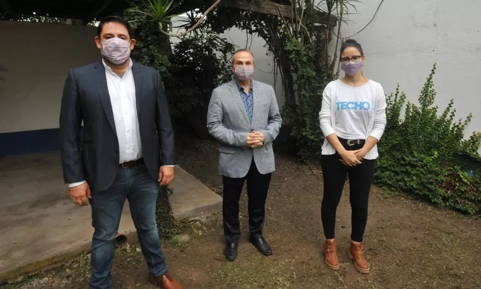 SEDE TUCUMÁN. Marcia García, directora de Techo a nivel local. 