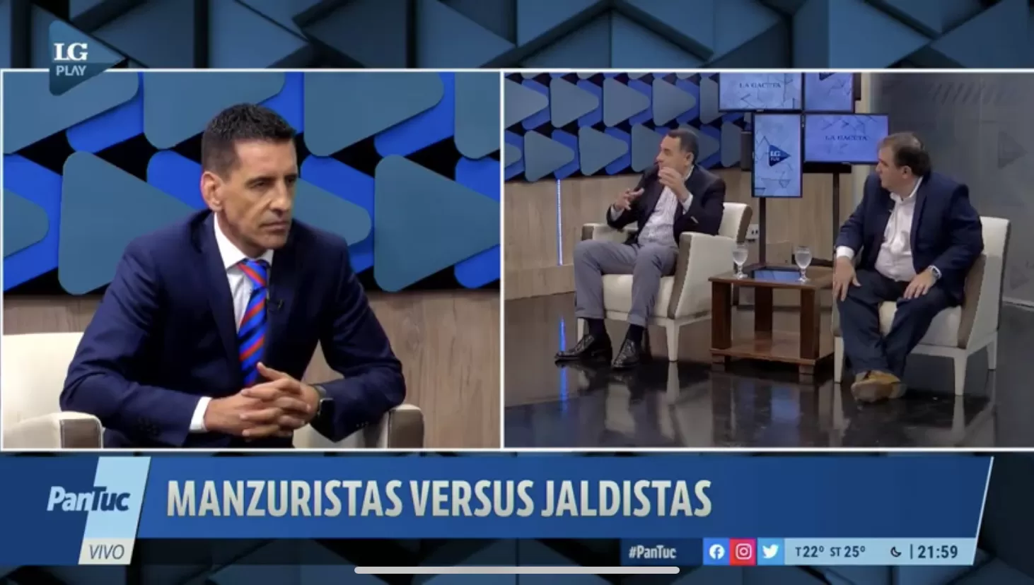 A FAVOR. El manzurista Gerónimo Vargas Aignasse defendió la necesidad de una reforma constitucional. Los jaldistas se opusieron.