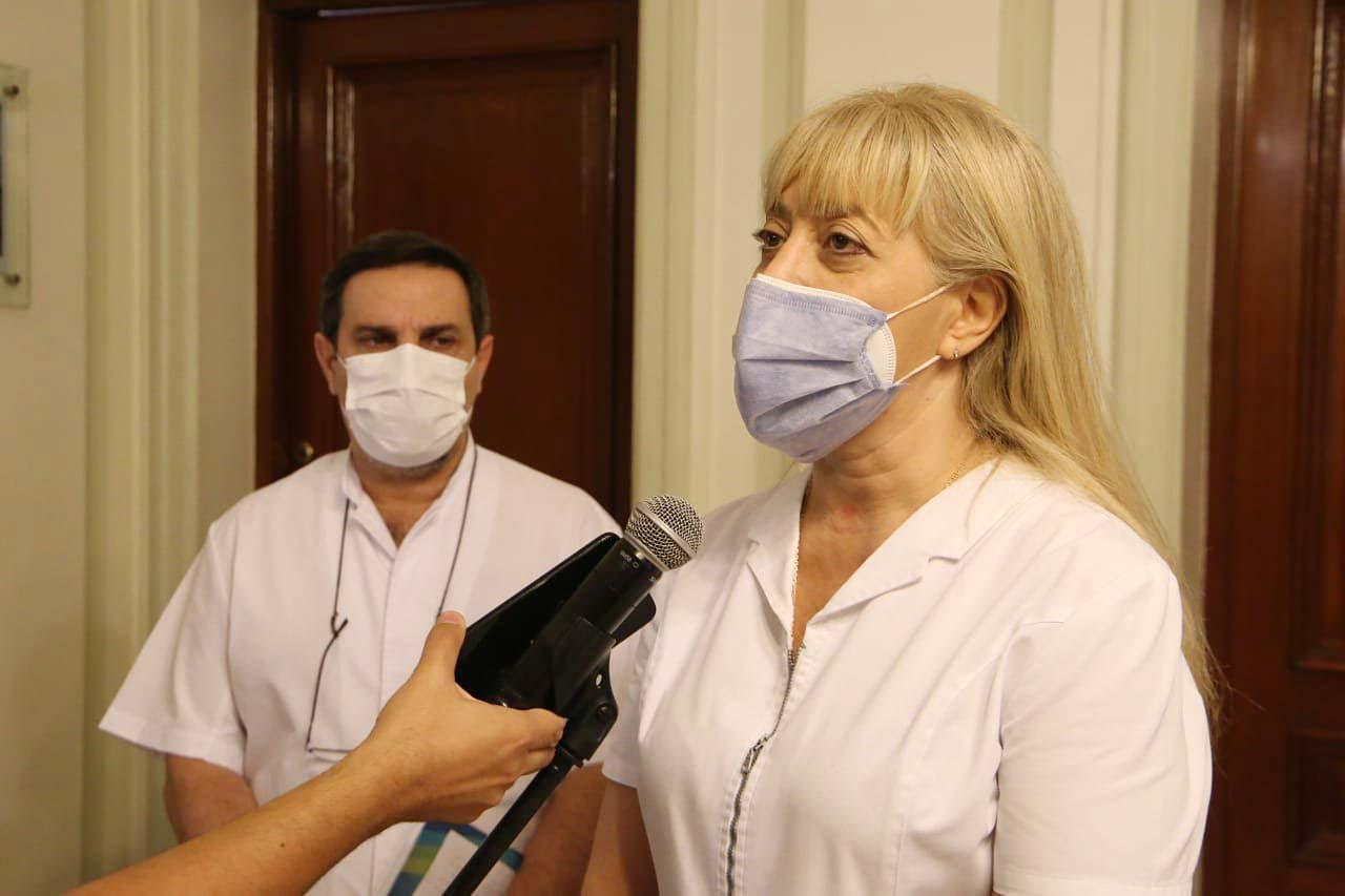 ROSSANA CHAHLA. FOTO MINISTERIO DE SALUD PÚBLICA. 