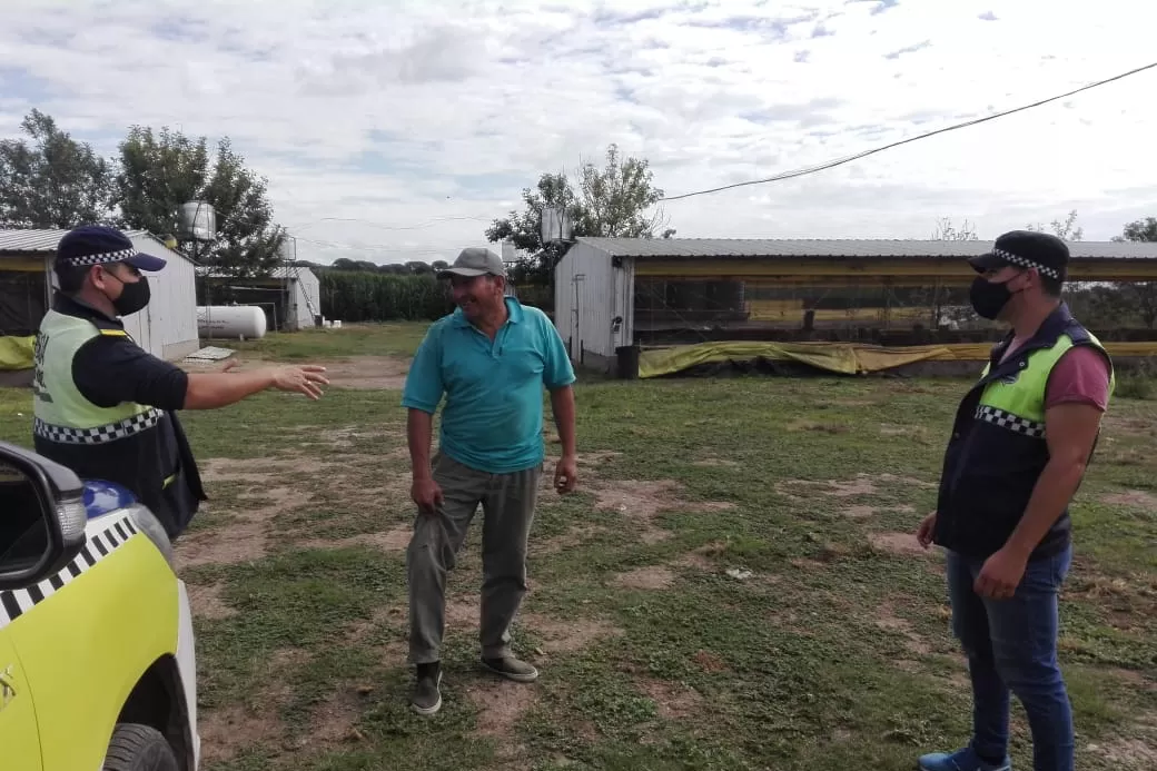 Refuerzan los operativos policiales en el ámbito rural