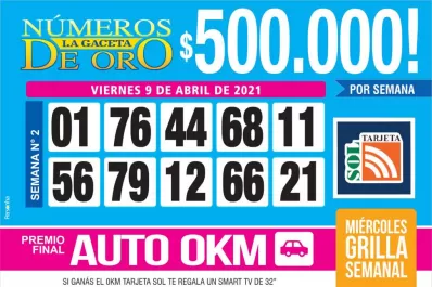 Los Números de Oro de LA GACETA