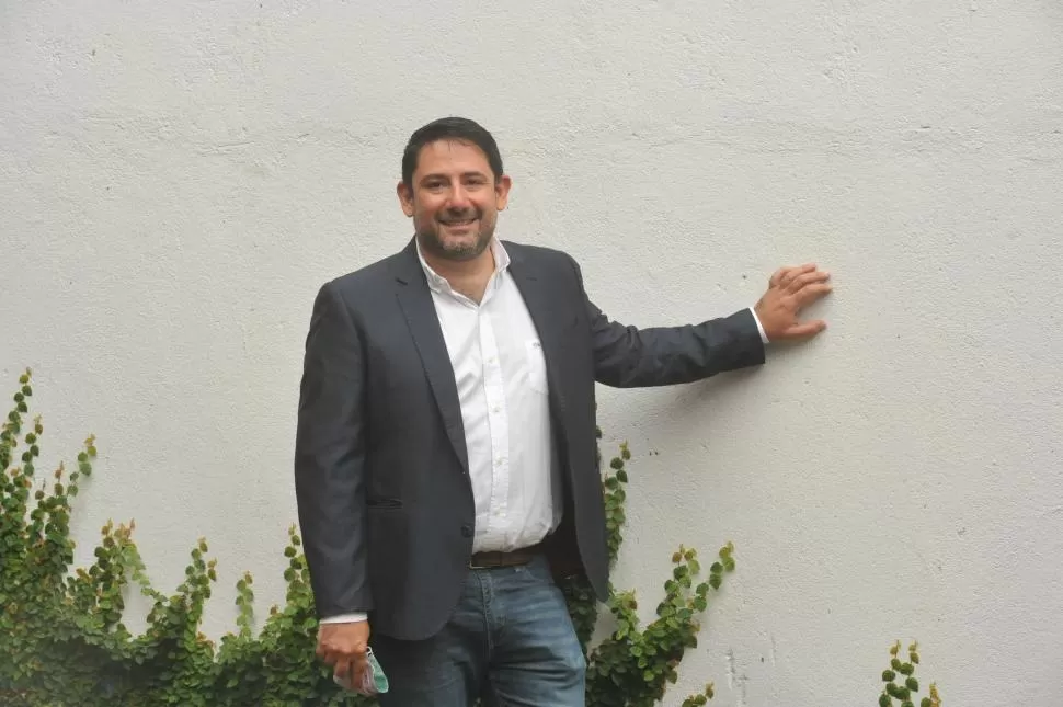 “DEBEMOS SER PROACTIVOS”. Diego Aguilar dirige la fundación León que cumplió  18 años en Tucumán. LA GACETA / FOTOS DE ANTONIO FERRONI