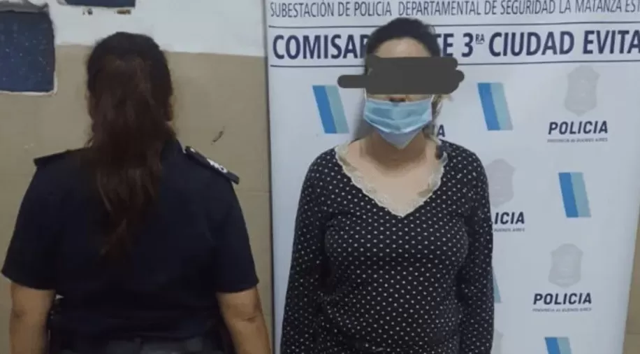 DETENIDA. La mujer que arrastró al hombre. 