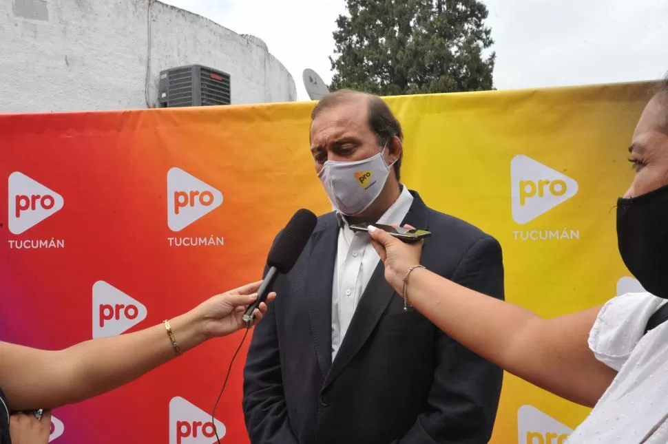 BETI. El líder del PRO destacó que hay espacios que se quieren sumar. 