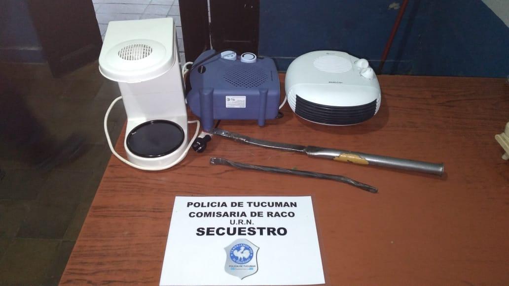 EL SECUESTRO. Foto de Policía de Tucumán