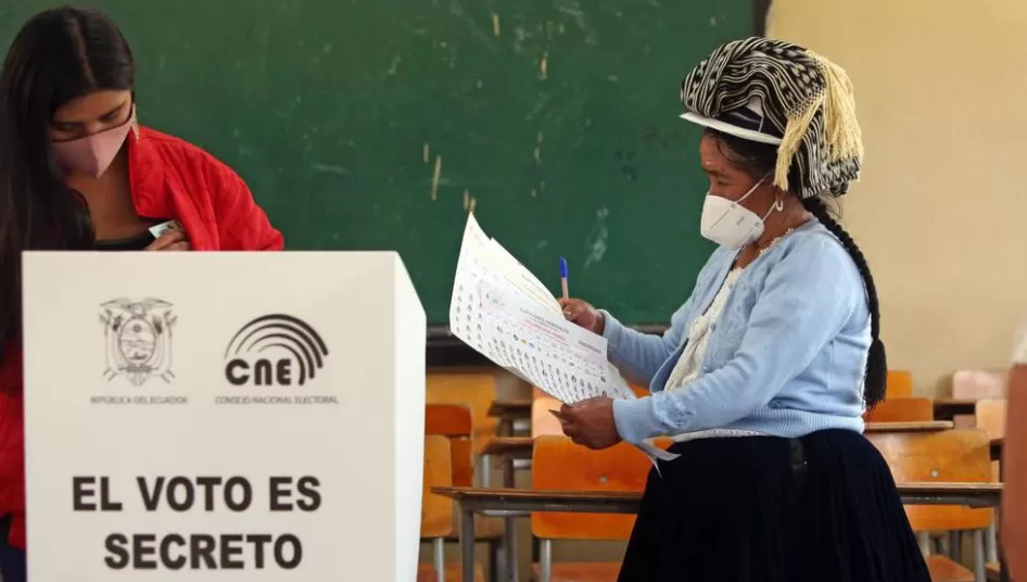 RESULTADO CERRADO. En Ecuador comenzó el escrutinio tras una jornada comicial ordenada y tranquila.