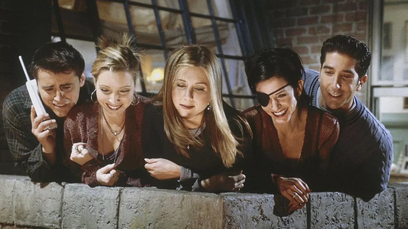 PARA LOS FANÁTICOS. Concluyó el rodaje de un episodio especial de la exitosa sitcom Friends.