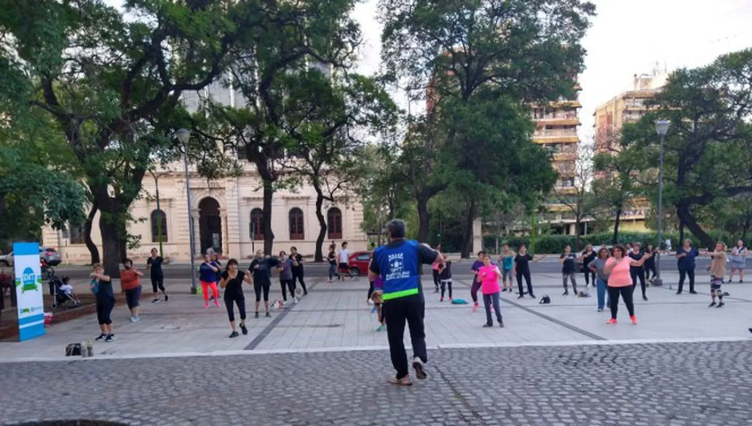 EN LAS PLAZAS. Desde la Municipalidad confirmaron que tampoco habrá clases de gimnasia en las plazas.