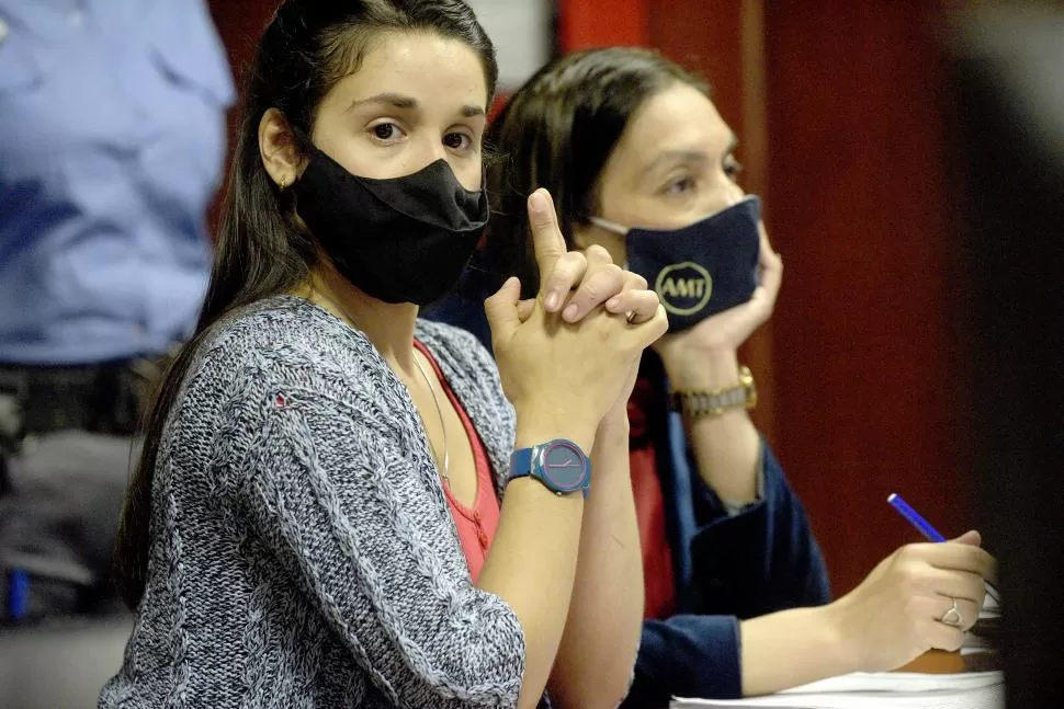ESPERANDO EL VEREDICT0. Teresita “Tere” Raso, una de las acusadas, dijo ser inocente y contó con lujos de detalles el infierno que vivió.