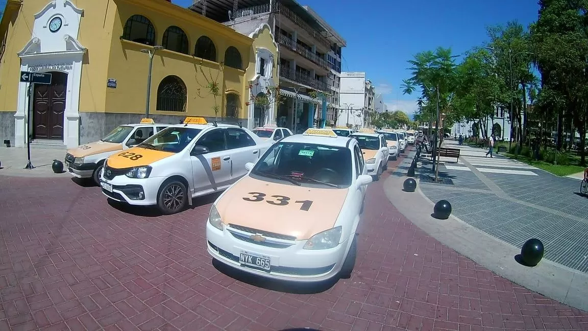 TAXIS DE CONCEPCIÓN / Foto de Archivo LA GACETA - Osvaldo Ripoll