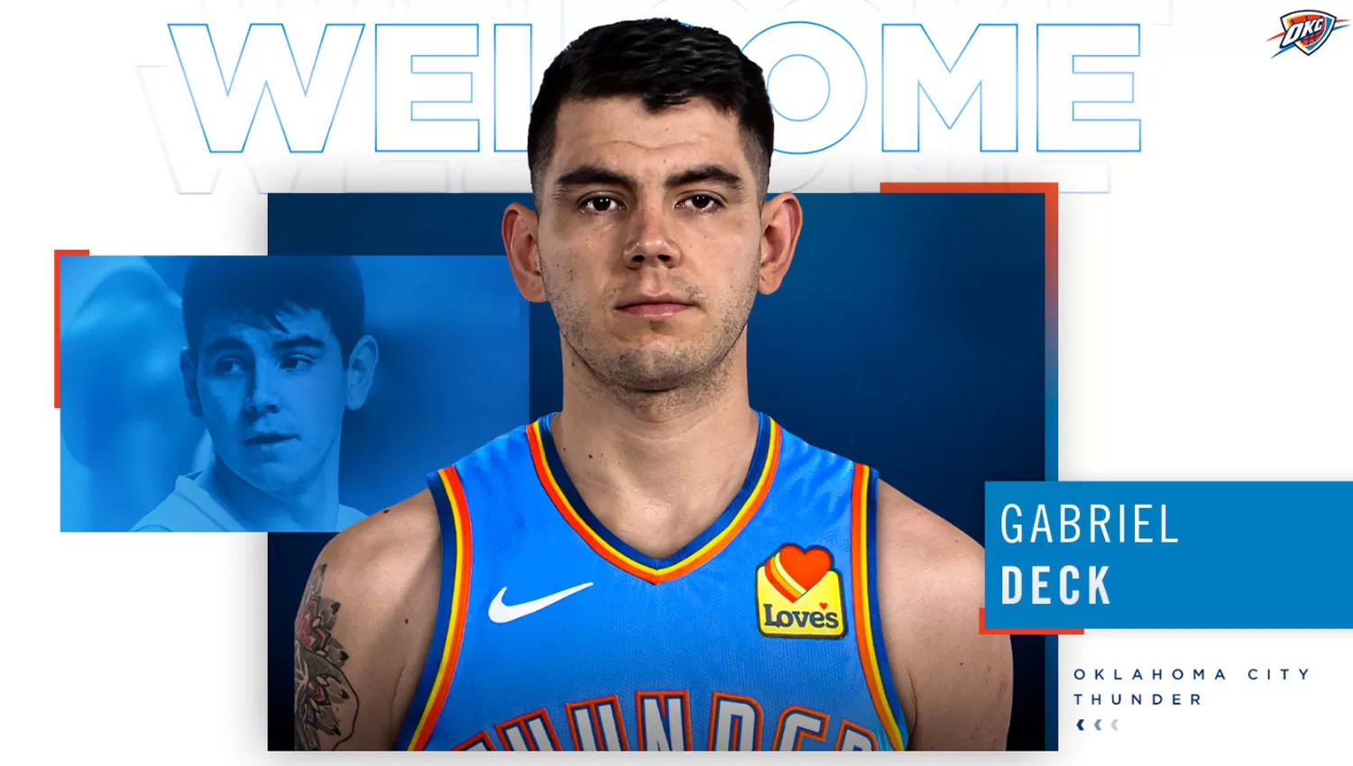 OFICIAL. El santiagueño tiene dos años de contrato garantizado con los Thunder.