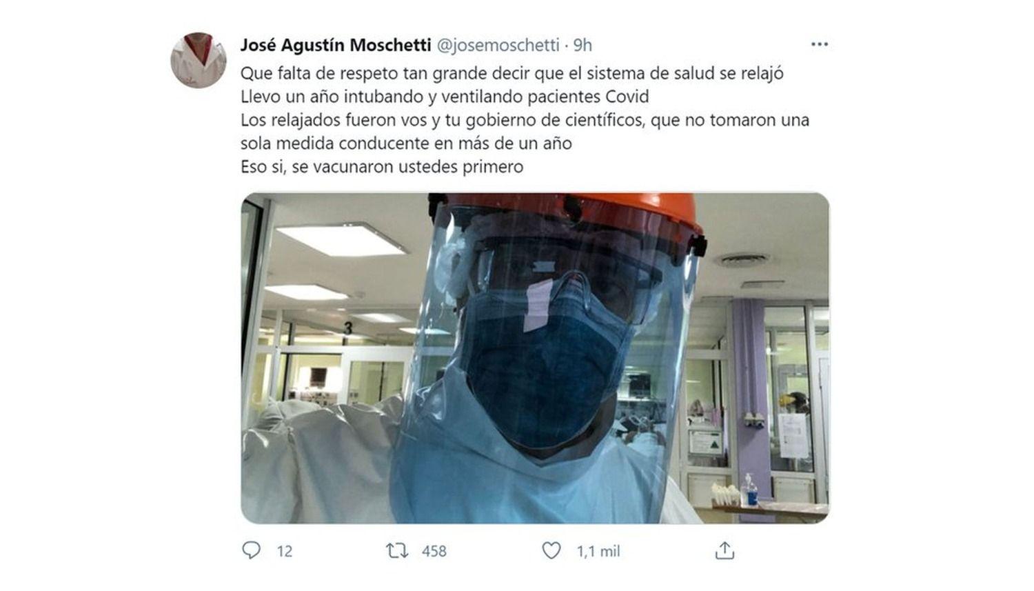 #Relajadolaspelotas: trabajadores de la salud responden a la crítica de Alberto Fernández