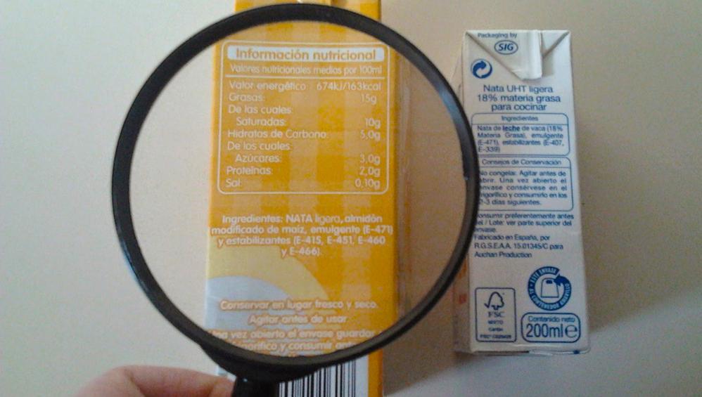 Etiquetado de alimentos: la importancia de saber qué se consume