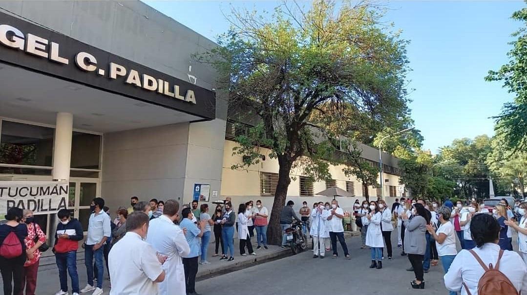 EN ASAMBLEA. Reunión de afiliados a Sitas en el Padilla. foto de Facebook