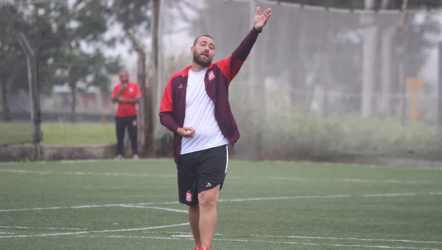 SU DEBUT. Pablo De Muner tendrá su bautismo en el banco de La Ciudadela este lunes.