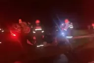 Las primeras imágenes del lugar donde se accidentó Meoni