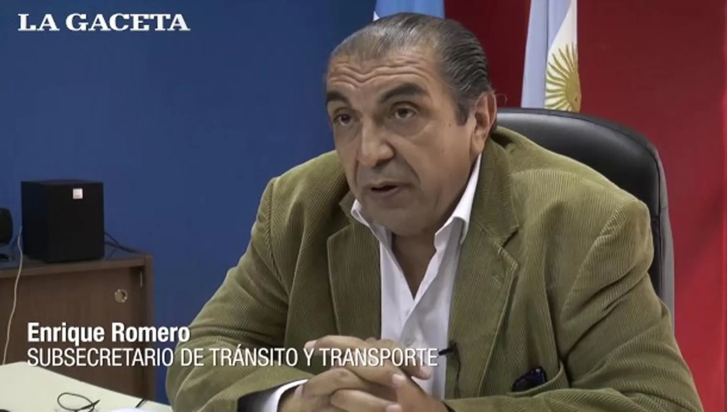 FUEGO CRUZADO. El subsecretario de Tránsito de la Municipalidad de San Miguel de Tucumán, Enrique Romero, mantuvo sus cruces con dirigentes de Fuerza Republicana.