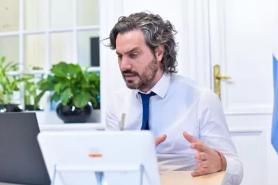 Cafiero destacó el apoyo de los líderes europeos a la Argentina ante la negociación con el FMI