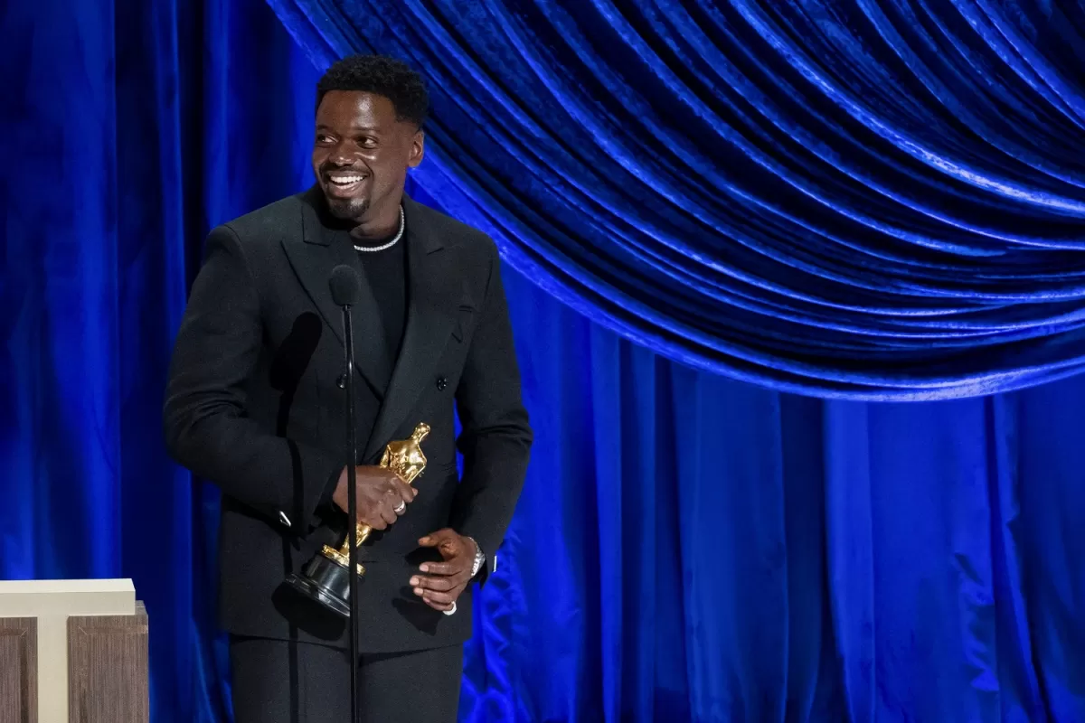 PARA DECORDAR. Impactó la intervención de Daniel Kaluuya al recoger su premio como mejor actor de reparto. REUTERS 