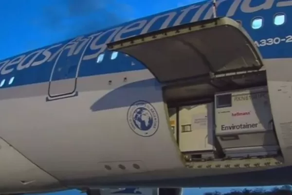 Llega el segundo envío de la Operación Beijing con 371.000 dosis