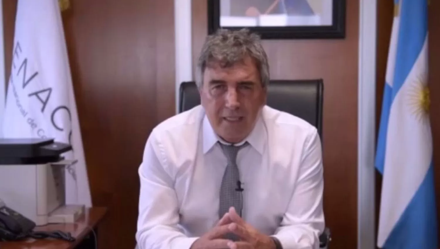 COMPROMISO. Claudio Ambrosini, titular de la Enacom, participó del 2do Encuentro Virtual 2021.