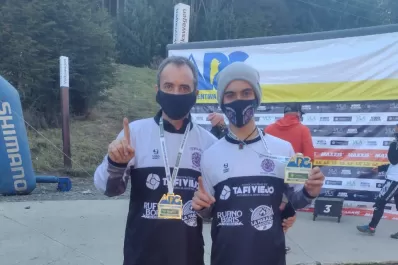 Mountain bike: el uno se quedó con los Cáceres