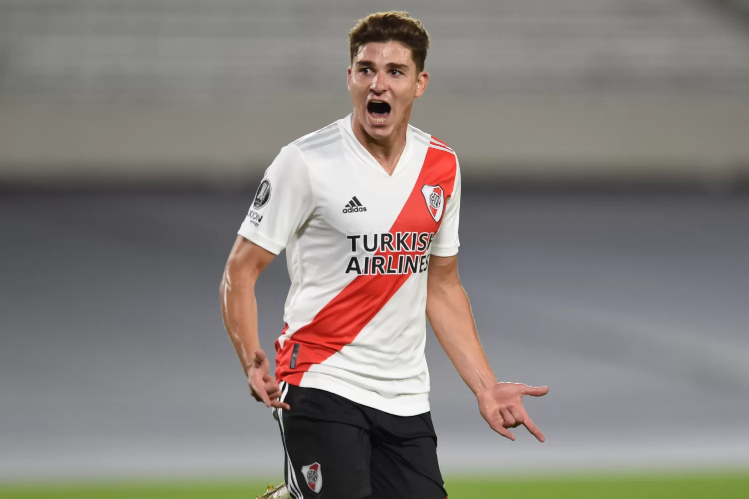 UNA JOYA. Álvarez es uno de los puntos altos del renovado River de Gallardo. FOTO TOMADA DE TWITTER.COM/RIVERPLATE