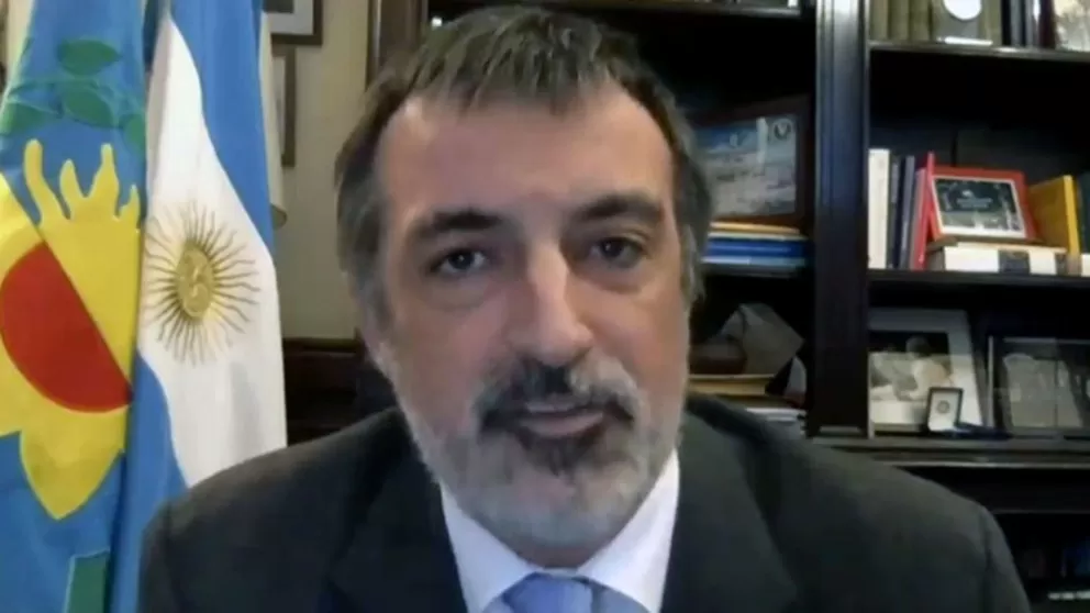 Esteban Bullrich, senador nacional. 