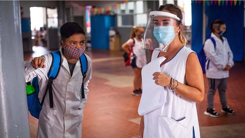 SIN CLASES. La presencialidad escolar en zonas de alto riesgo queda suspendida. TELAM