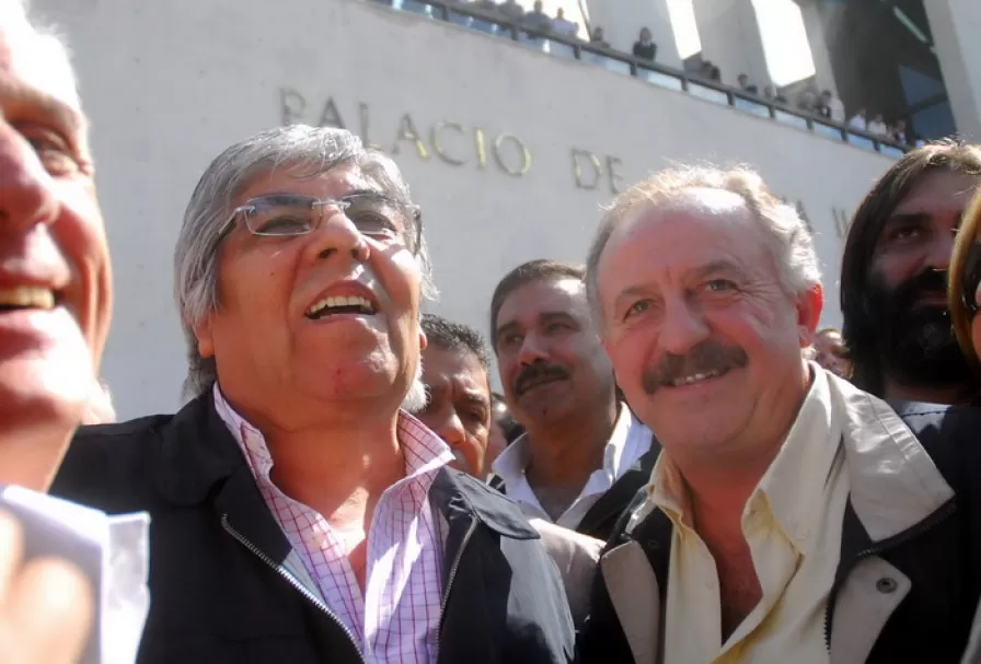 Hugo Moyano y Hugo Yasky. Archivo