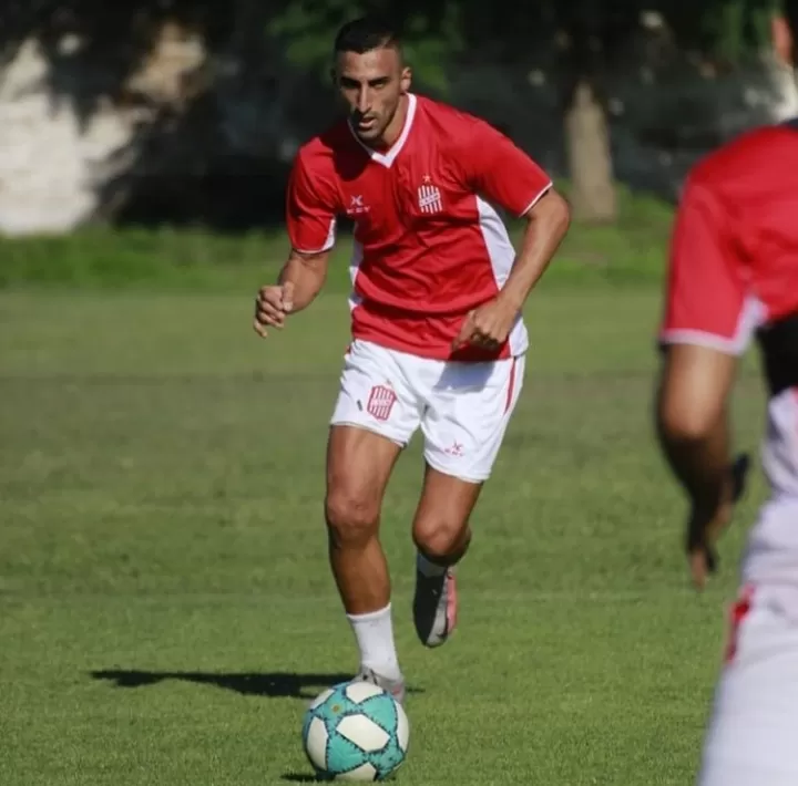 CON GANAS DE REVERTIR EL MOMENTO. Pellerano está feliz en Tucumán, pero espera que el “Santo” comience a ganar. 