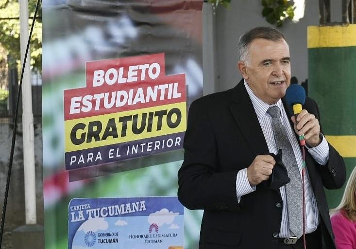 OSVALDO JALDO. Vicegobernador y presidente de la Legislatura. Foto: Prensa HLT