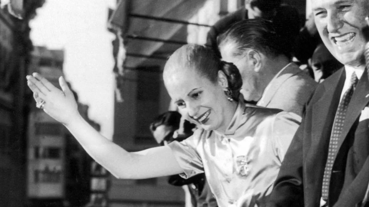 Se cumplen 102 años del nacimiento de Eva Duarte de Perón.