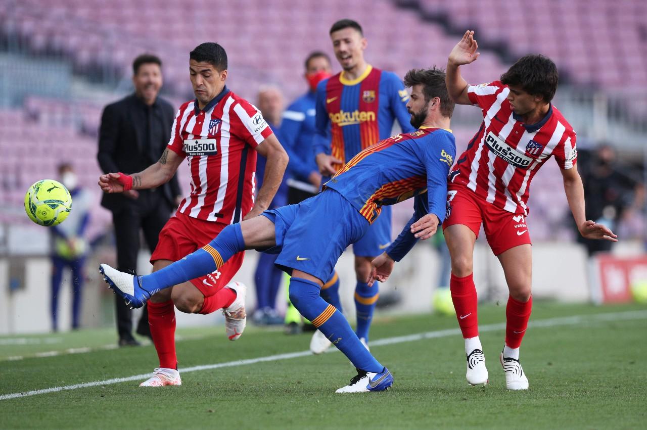 Barcelona no pudo arrebatarle la punta al Atlético Madrid y terminaron 0-0