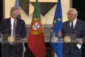 Alberto Fernández concluye su visita a Portugal tras una reunión con Antonio Costa