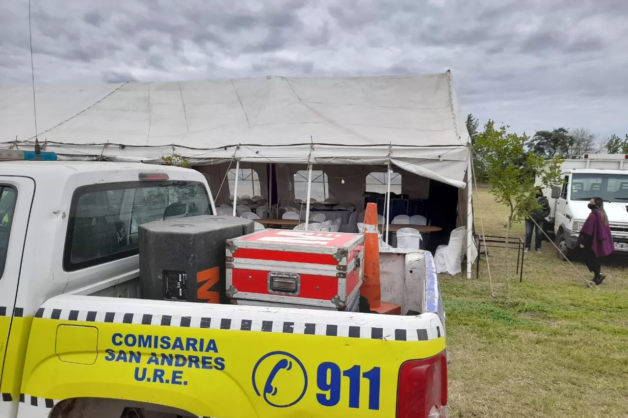 SECUESTRO. Los equipos de sonido fueron retenidos por la Policía y puestos a disposición de la Justicia. Foto: Policía de Tucumán