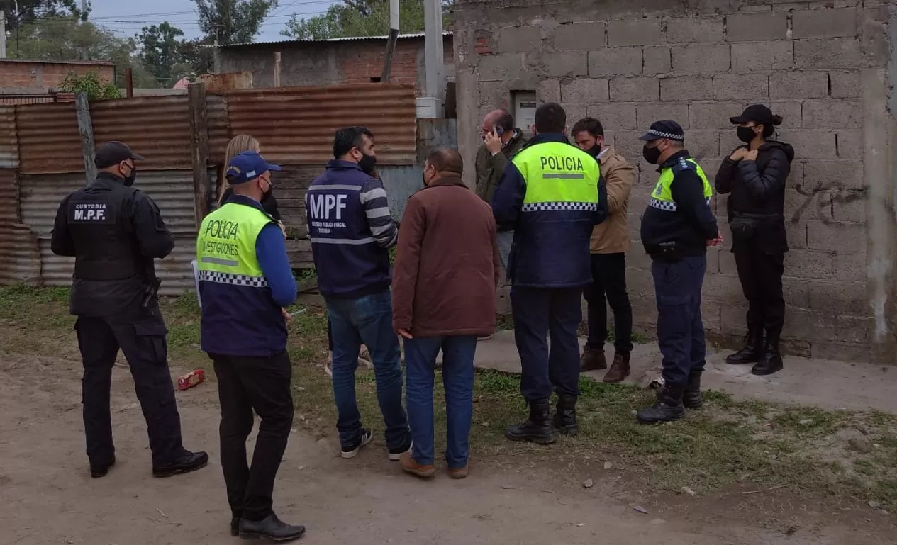 Detención del femicida. Foto MPF 