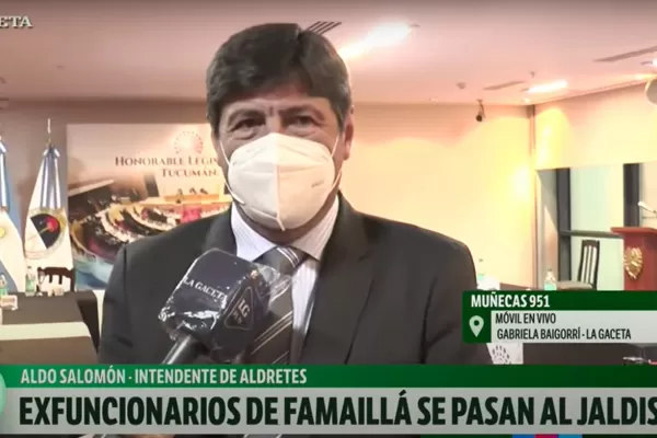 Salomón, intendente de Alderetes, dijo que pedirá la separación del edil que organizó la fiesta de 15