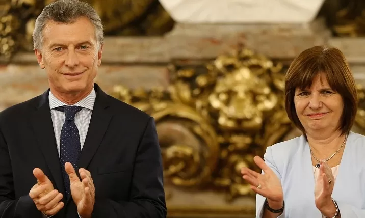 Mauricio Macri y Patricia Bullrich. Archivo