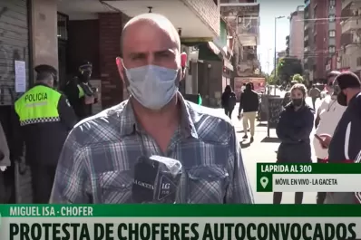 Los choferes autoconvocados rechazan el pago incompleto del salario