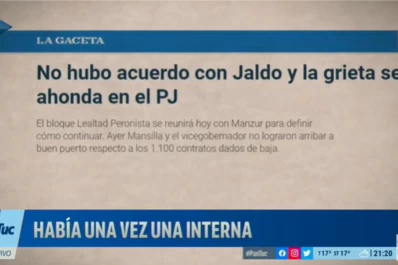 La cronología de la ruptura de la relación Manzur-Jaldo