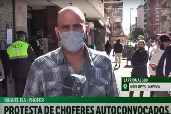 Los choferes autoconvocados rechazan el pago incompleto del salario