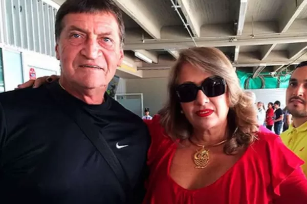 Murió la esposa de Julio César Falcioni
