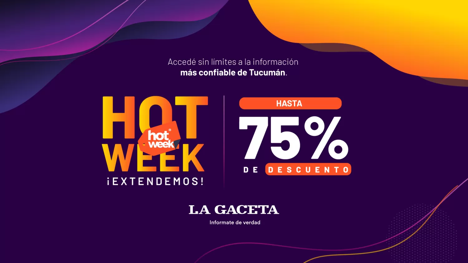 Hot Sale: extendemos el beneficio hasta el domingo