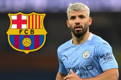 La llegada del Kun Agüero al Barcelona cobra cada vez más fuerza