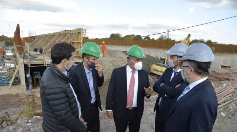 Manzur y funcionarios nacioales, en Concepción.