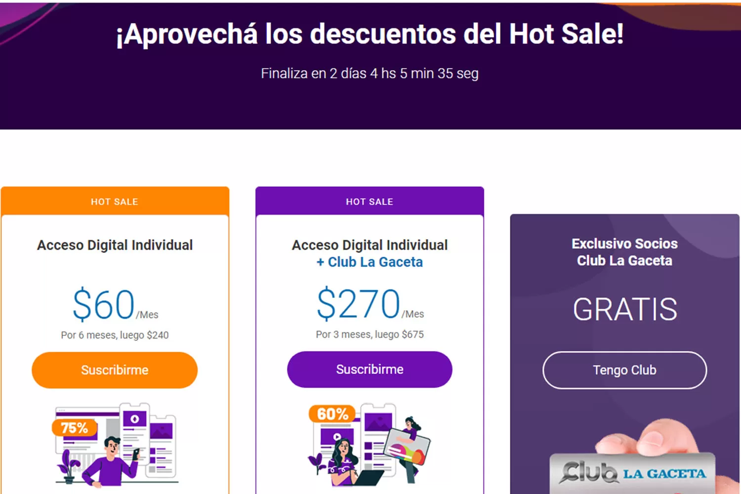 Hot Sale en La Gaceta: últimos días para disfrutar  