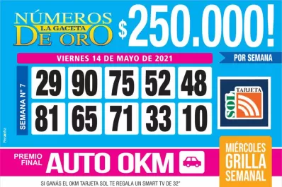 Los Números de Oro de LA GACETA