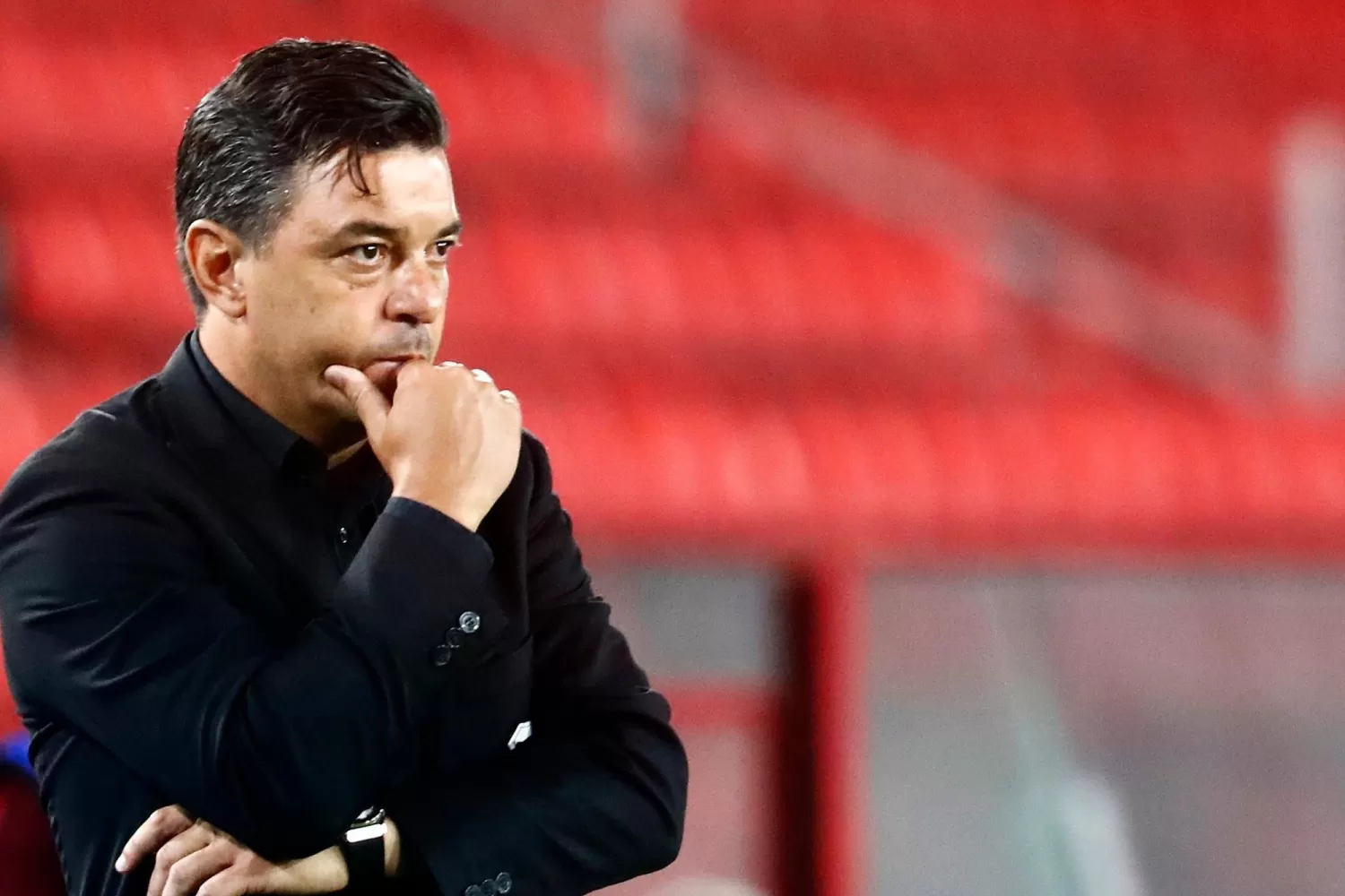 Marcelo Gallardo, entrenador Millonario. (Foto: Getty)